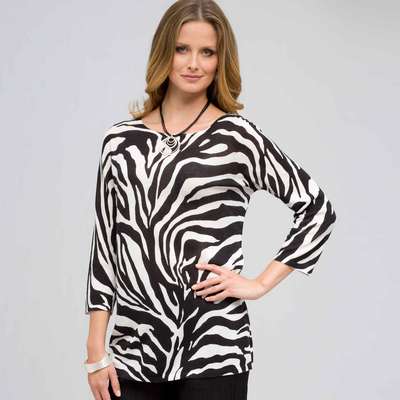 Animal Print Tunic